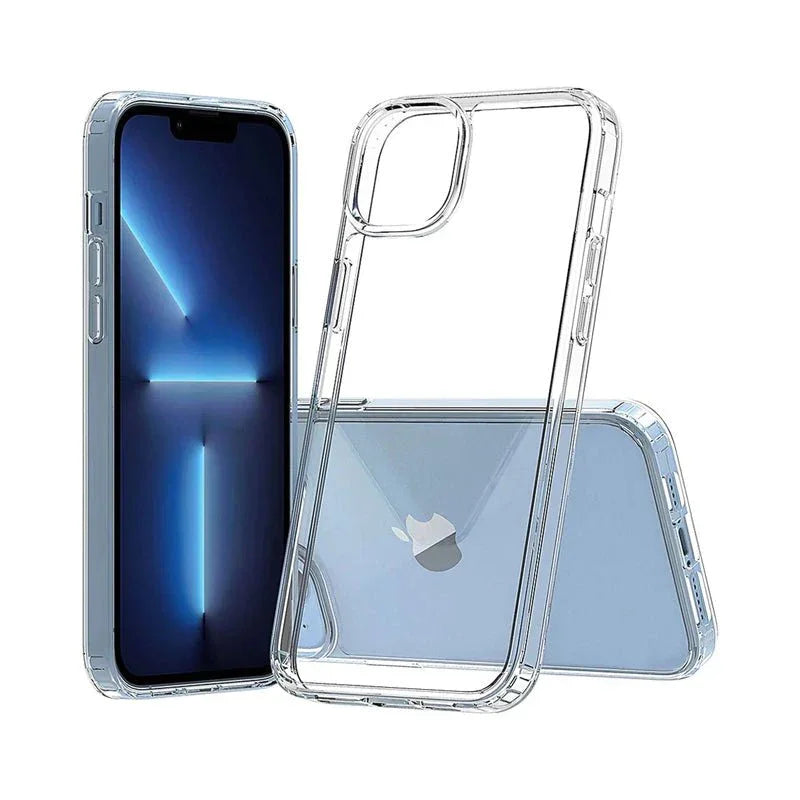 Armor-X AHN Shockproof Protective Case For iPhone 15 Plus - Clear - Tashqila Armor-X AHN Shockproof Protective Case For iPhone 15 Plus - Clear - Tashqila